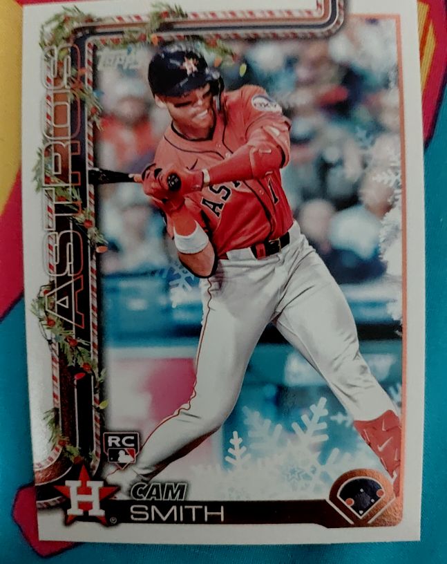 2025 Topps Holiday #H121 Cam Smith — front