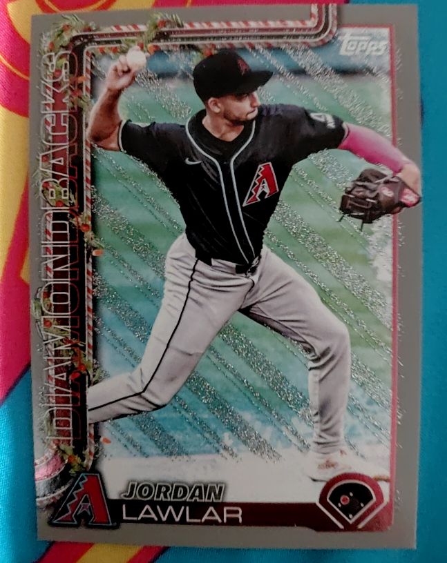 2025 Topps Holiday #H141 Jordan Lawlar — front