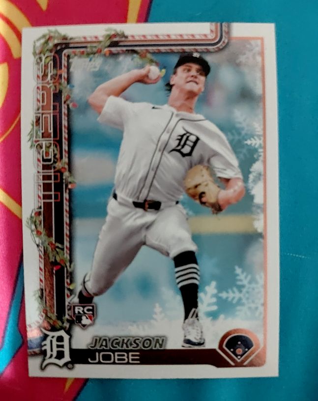 2025 Topps Holiday #H160 Jackson Jobe — front
