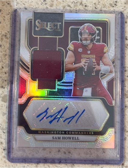 2023 Panini Select #SM-SH Sam Howell — front