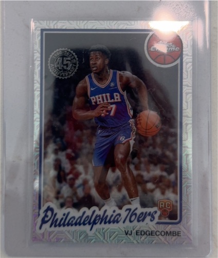 2025-26 Topps Chrome 45th Anniversary #TC-CE VJ Edgecombe — front