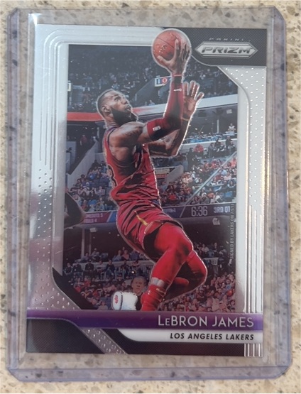 2018-19 Panini Prizm #6 LeBron James — front