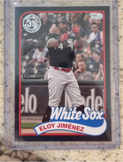 2024 Topps Update Series 1989 Topps Baseball #89US-20 Eloy Jiménez — front