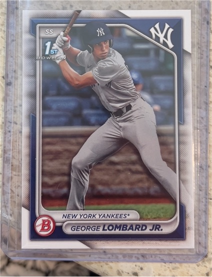 2024 Bowman #BP-79 George Lombard Jr. — front