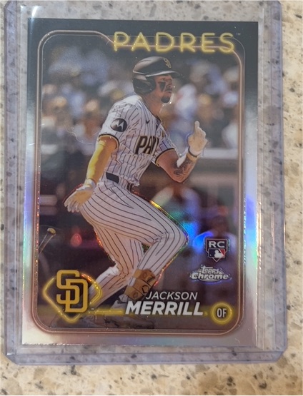 2024 Topps Chrome #207 Jackson Merrill — front