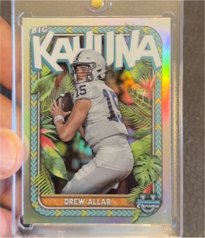 2023 Bowman University Chrome The Big Kahuna #TBK-15 Drew Allar — front