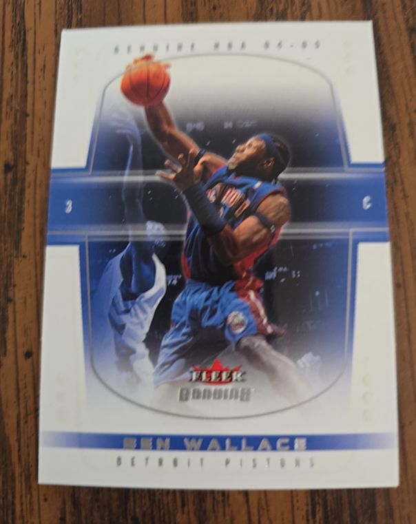 2004-05 Fleer Genuine #50 Ben Wallace — front