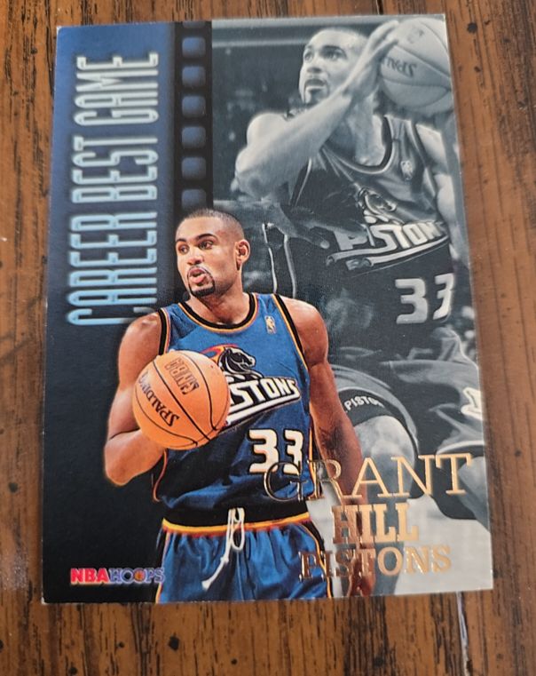 1996-97 NBA Hoops #332 Grant Hill — front