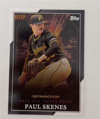 2025 Topps Series 1 2024 All Topps Team #ATT-7 Paul Skenes — front