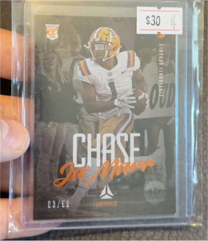 2021 Panini Luminance - Rookie Ja'Marr Chase #116 — front