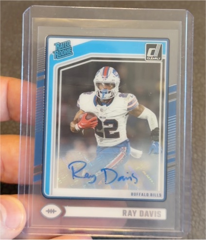 2024 Panini Clearly Donruss #88 Ray Davis — front