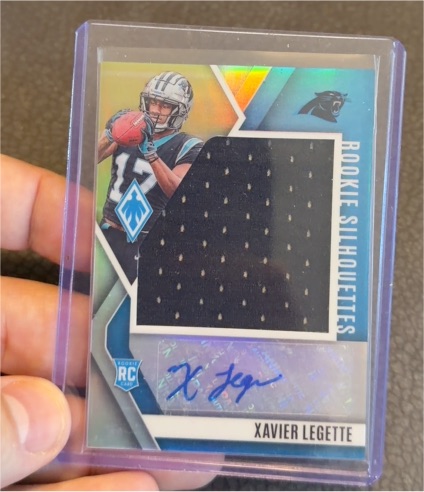 2024 Panini Phoenix #RS-XLE Xavier Legette Rookie Silhouettes — front