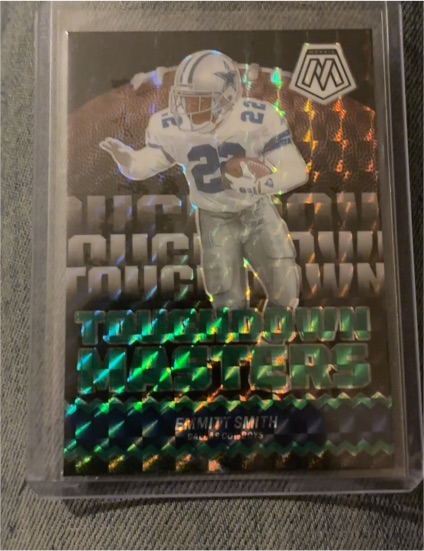 2024 Panini Mosaic Touchdown Masters #TM-ESH Emmitt Smith — front