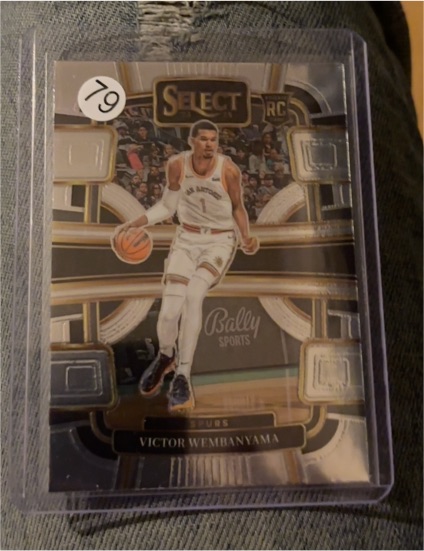 2023-24 Panini Select #87 Victor Wembanyama — front