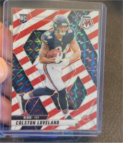 2025 Panini Mosaic #84 Colston Loveland — front