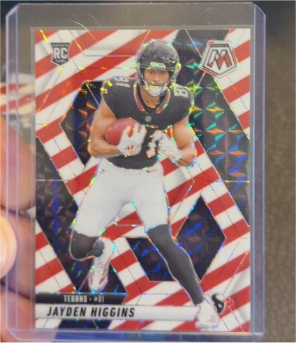 2025 Panini Mosaic #346 Jayden Higgins — front