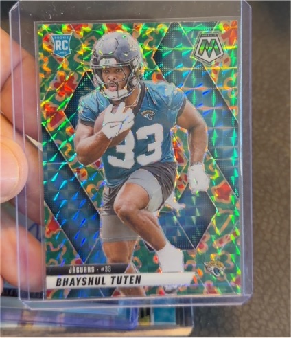 2025 Panini Mosaic #RC Bhayshul Tuten — front