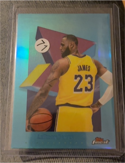 2024-25 Topps Finest #45 LeBron James — front