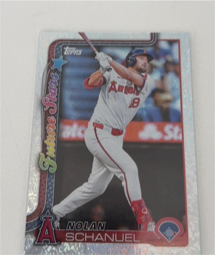 2025 Topps Series 1 #210 Nolan Schanuel — front