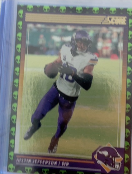 2024 Score #183 Justin Jefferson — front