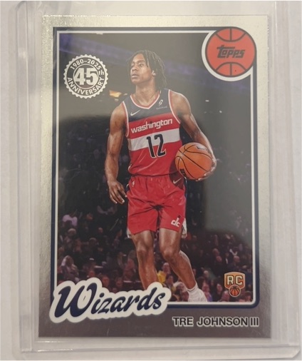 2025-26 Topps 1980-81 #80BK-97 Tre Johnson III — front