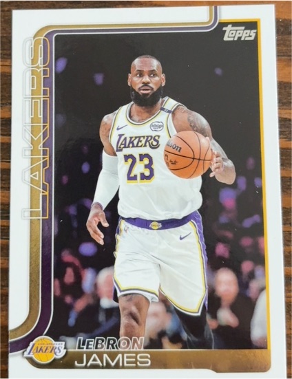 2025-26 Topps #150 LeBron James — front