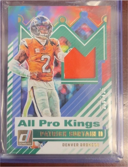 2025 Donruss All Pro Kings #APK-PSN Patrick Surtain II — front