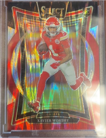 2024 Panini Select #32 Xavier Worthy — front