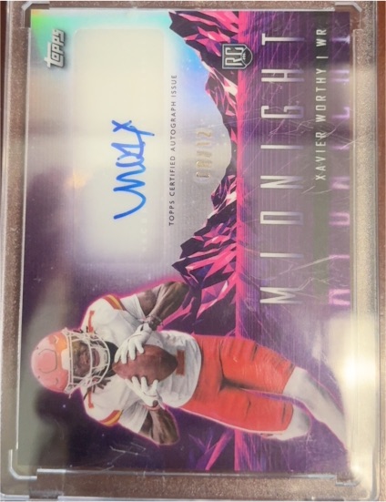 2024 Topps Midnight #RHS-XW Xavier Worthy — front