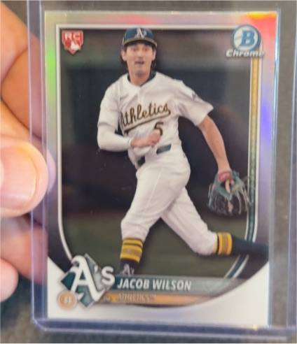 2025 Bowman #9 Jacob Wilson — front