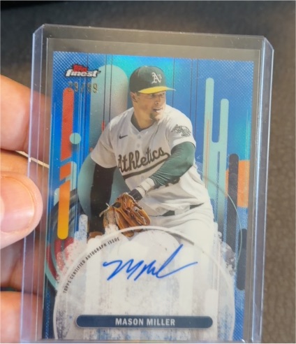 2025 Topps Finest #FA-MM Mason Miller — front