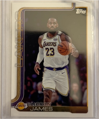 2025-26 Topps #150 LeBron James — front