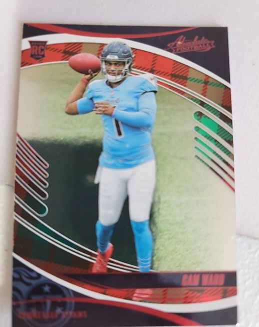 2025 Panini Absolute #111 Cam Ward Rookie — front