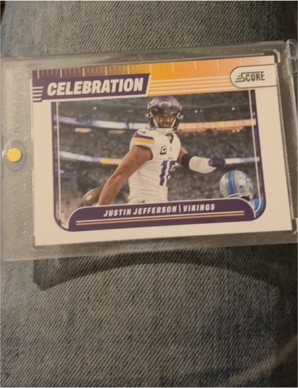 2024 Score Celebration #C-JJN Justin Jefferson — front
