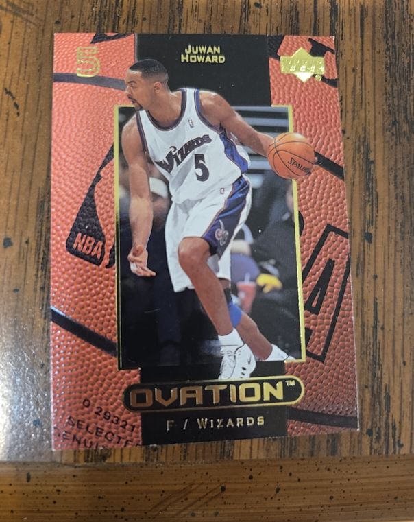 1999-00 Upper Deck Ovation #5 Juwan Howard — front