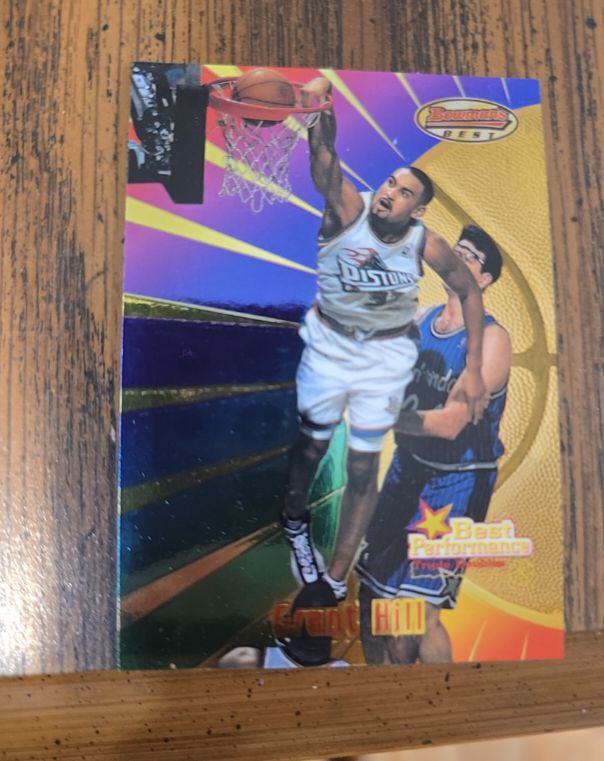 1997-98 Bowman's Best #91 Grant Hill — front