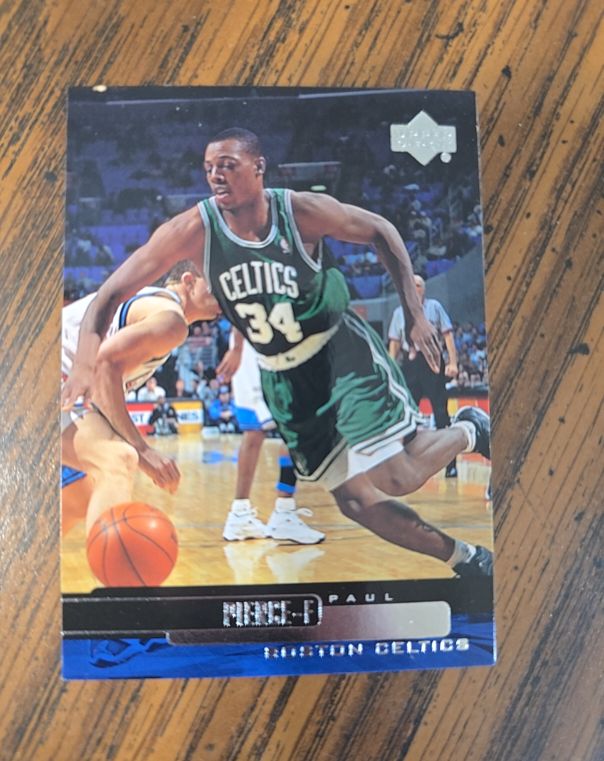 1999-00 Upper Deck #8 Paul Pierce — front