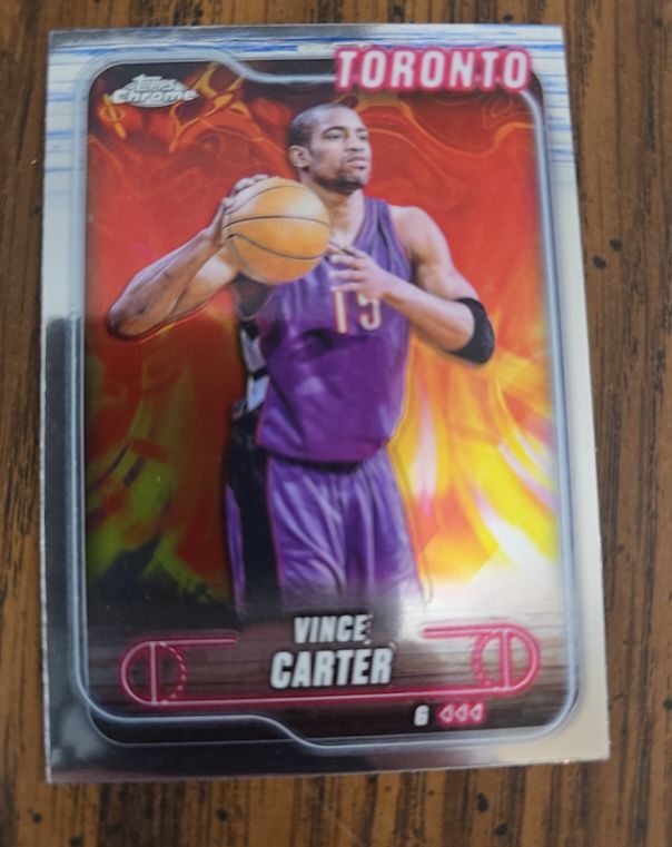 2024-25 Topps Chrome #54 Vince Carter — front