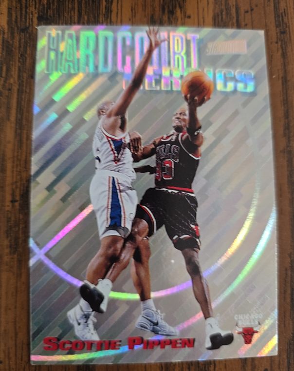 1997-98 Topps Stadium Club Hardcourt Heroics #H9 Scottie Pippen — front