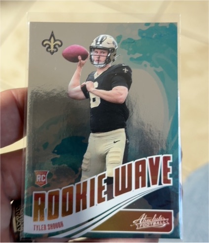 2025 Panini Absolute Rookie Wave #RW-TSH Tyler Shough — front