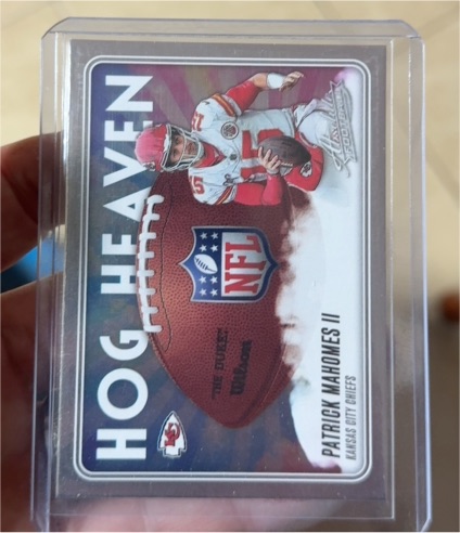 2025 Panini Absolute #HH-PMS Patrick Mahomes II Hog Heaven — front