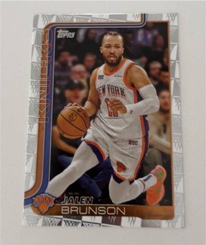 2025-26 Topps #14 Jalen Brunson — front