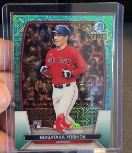 2023 Bowman Chrome #58 Masataka Yoshida — front