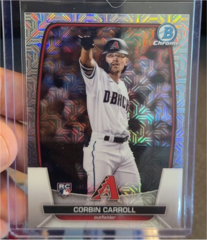 2023 Bowman Chrome #73 Corbin Carroll — front