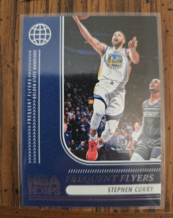 2024-25 Panini NBA Hoops Frequent Flyers #6 Stephen Curry — front