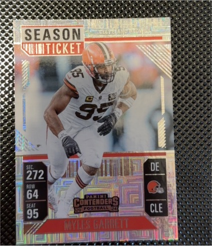 2024 Panini Contenders #24 Myles Garrett — front