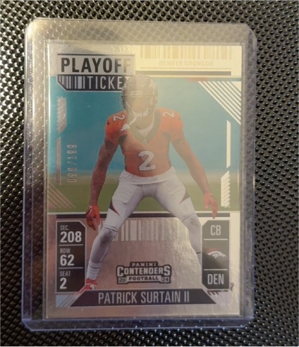 2024 Panini Contenders #30 Patrick Surtain II — front