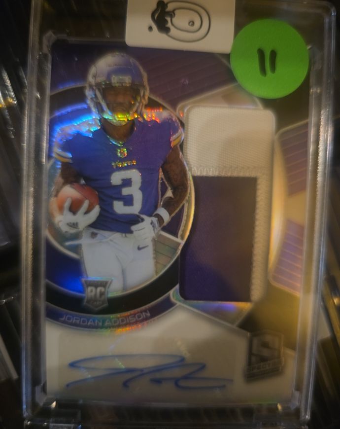 2023 Panini Spectra #11 Jordan Addison — front