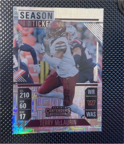2024 Panini Contenders Season Ticket #17 Terry McLaurin — front