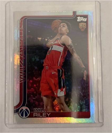 2025-26 Topps #221 Will Riley — front